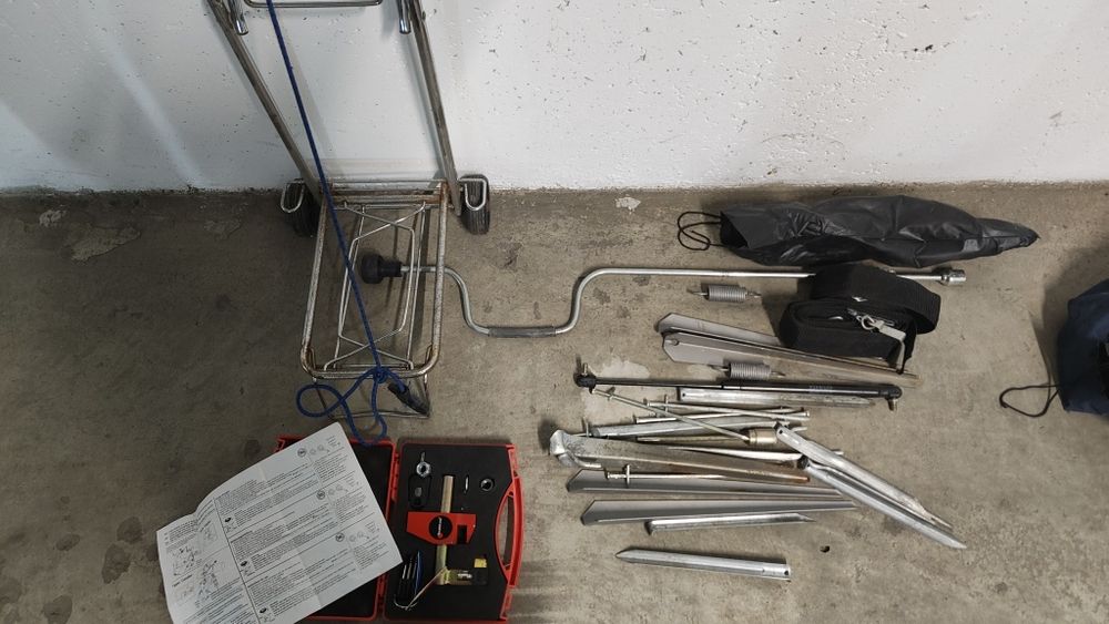 Accesorii rulota scaune aluminiu camping suport Thule biciclete rulota, filtru Truma