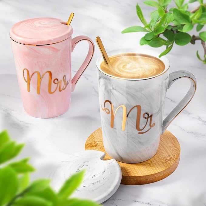 Комплект чаши за него и за нея Mr. и Ms.