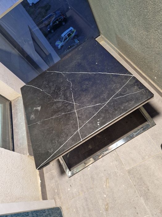 Masă de cafea din marmură masivă