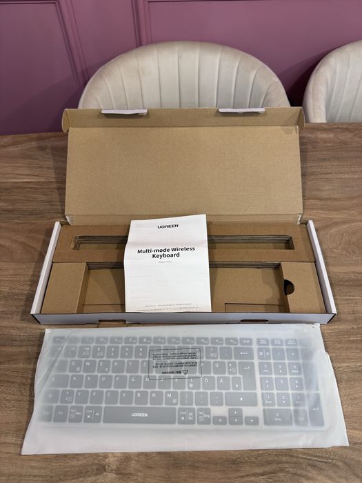 Tastatură UGREEN Wireless Bluetooth – Ultra Slim, Reîncărcabilă