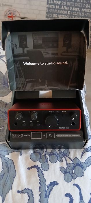Placa de sunet Focusrite Scarlet SOLO