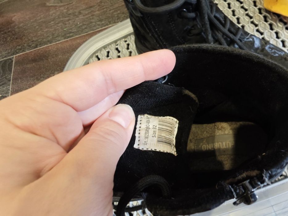 Сапоги детские на девочку