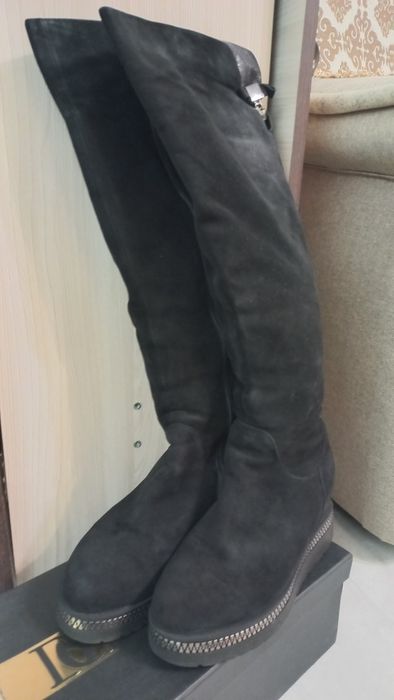 Продам сапоги ботфорды