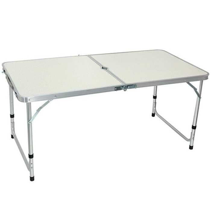 Сгъваема къмпинг маса 120x60см, Folding Picnic Table, Алуминиева