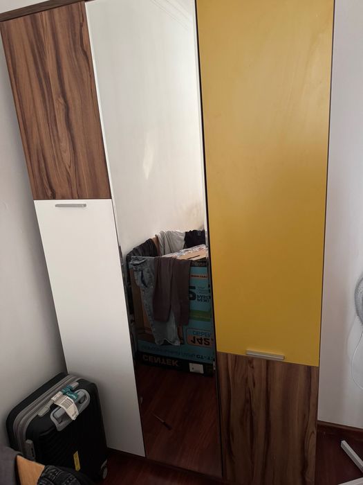 Шкаф стол для учебы и кровать