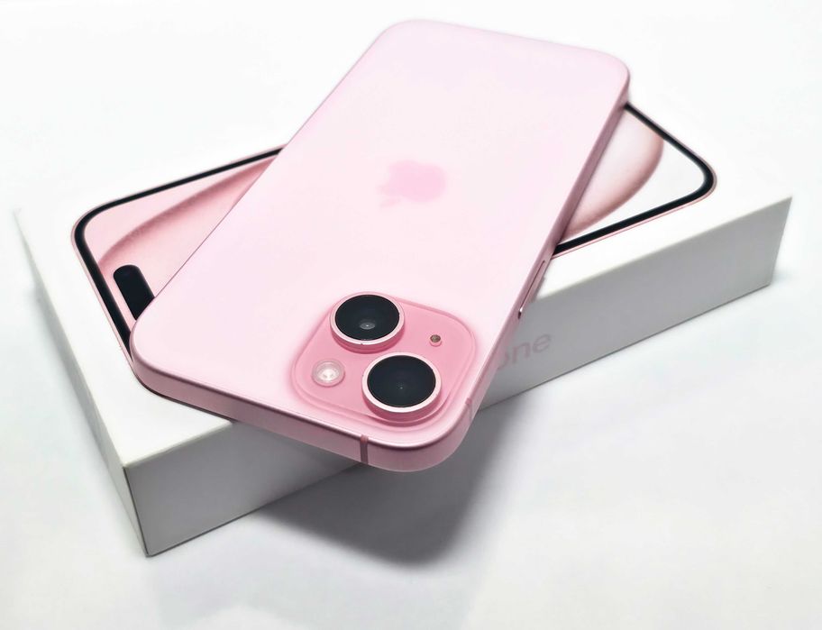 iPhone 15 128GB Pink 100% Batery
