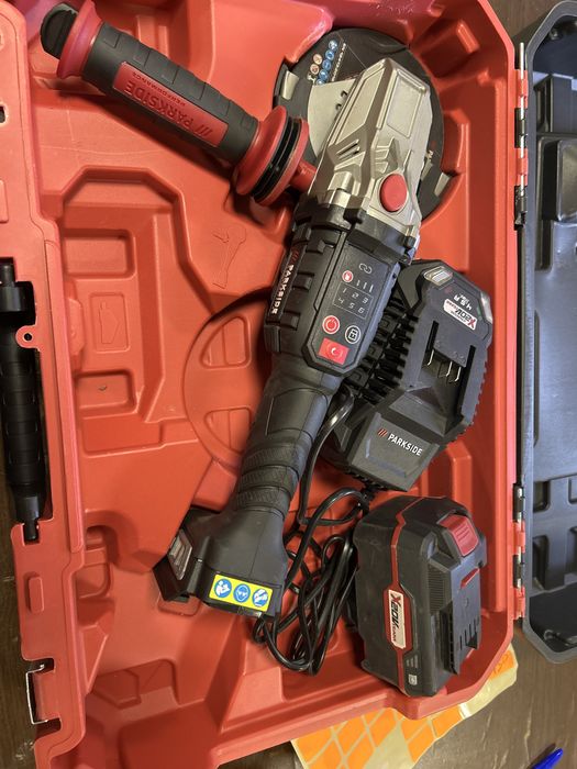 Безчетков ъглошлайф parkside