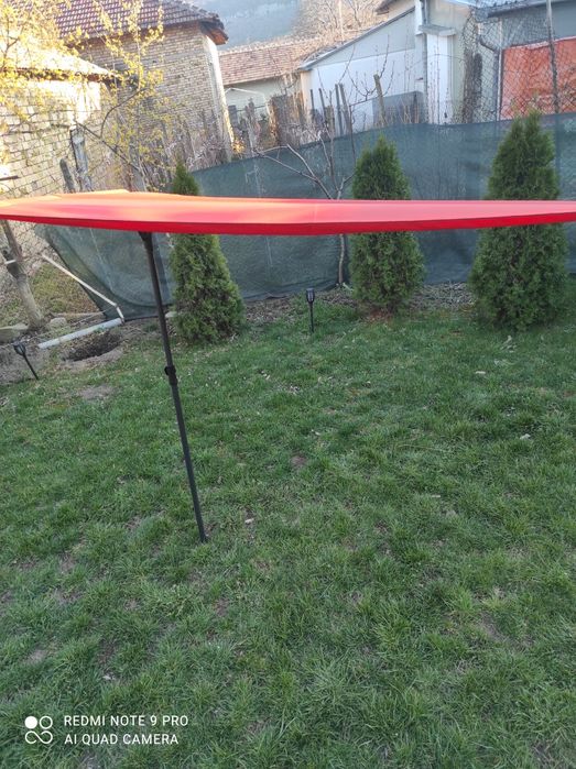 Сглобяем чадър тента