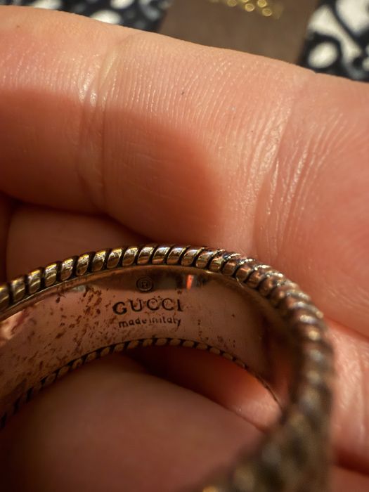 Пръстен Gucci Double G от стерлингово сребро 925