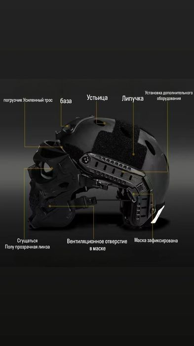 Новые шлема под USA