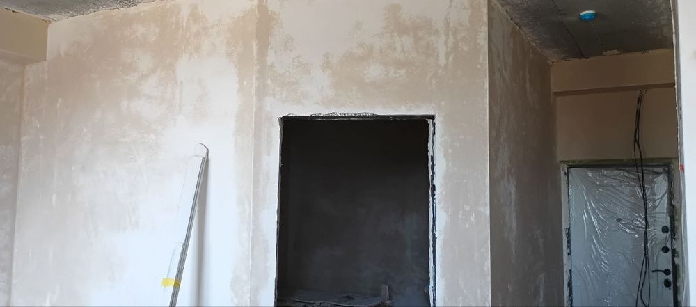 Механизированная штукатурка гипсовая