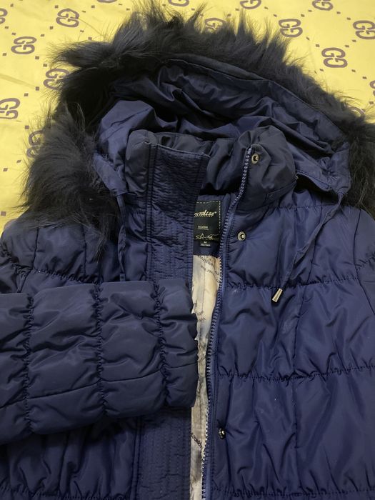 Tyoniy siniy  qalin kurtka ichi xalafayder razmeri M