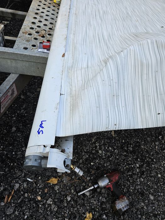 Marchiza umbrar copertina rulou de 5 m pt rulota caravana camper van autorululota camping nu are suporti de prindere nu trimit pe curierat