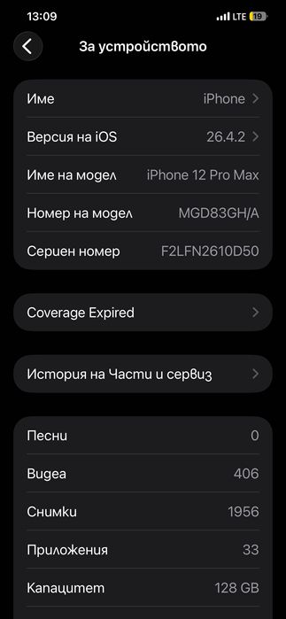 Iphone 12 pro max 128 gb