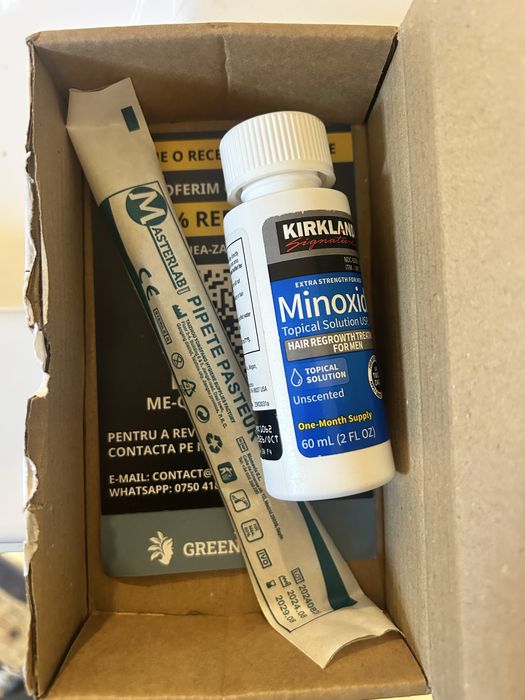 Minoxilid nou cu cutie