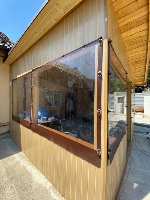 Folie PVC pentru inchis terase/foisoare/balcoane