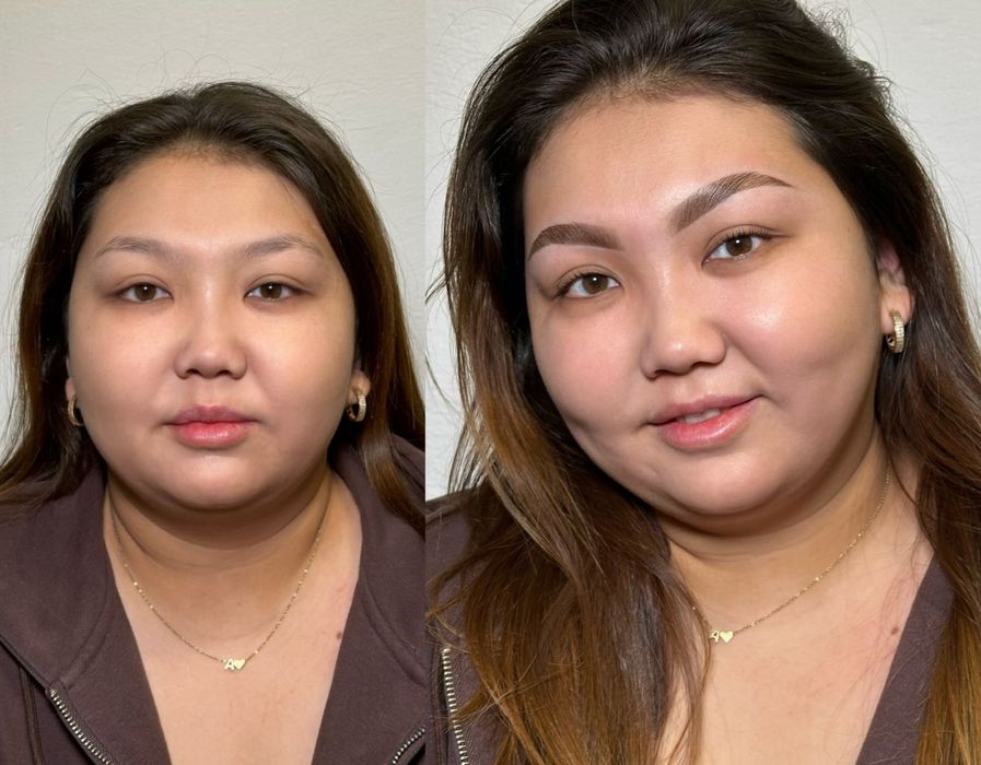 Оформление брови и ресницы