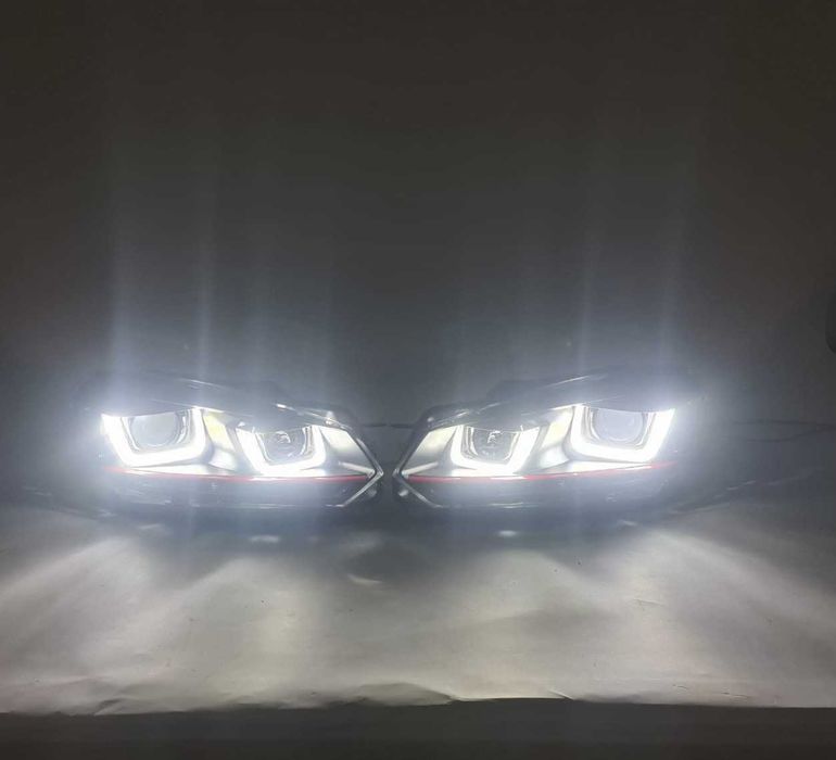 Faruri Golf 6 LED 2008-up U Design GTI semnal LED dinamic