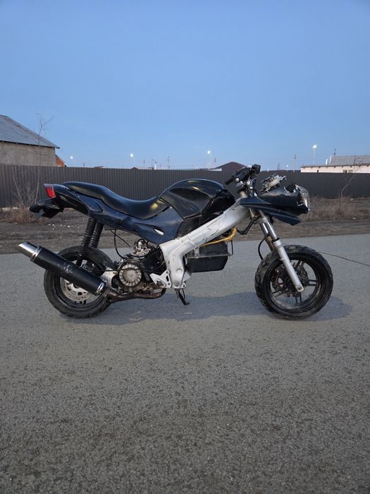 Мотоцикл на ходу