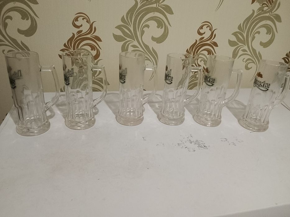 Кружки пивные с логотипам