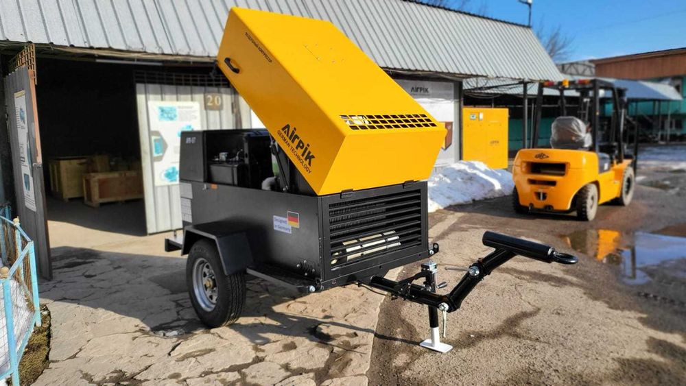 Компрессор дизельный воздушный винтовой