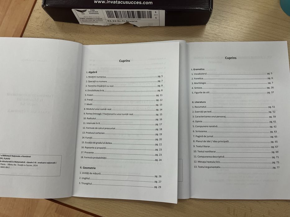 Învață cu Succes - caiete evaluare natională