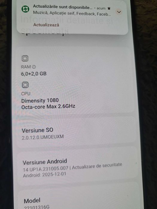 Telefon Xiaomi Note 12 pro