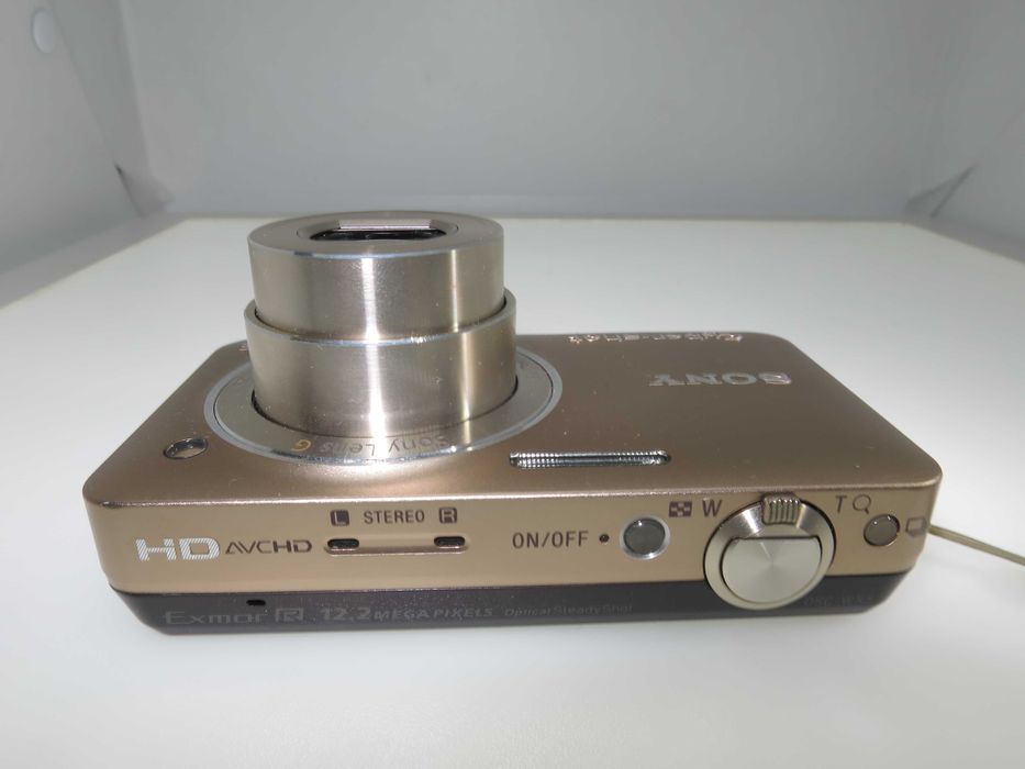 Sony Cyber-shot DSC-WX5 златен компактен фотоапарат цифрова камера НОВ