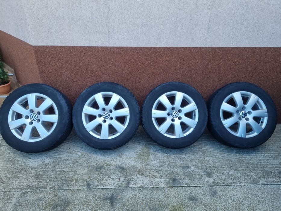 Jante R16 5x112 cu anvelope iarna 205/60R16