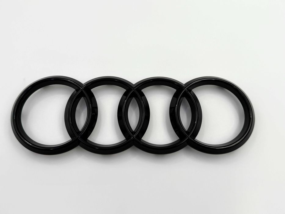 Emblema Compatibila AUDI Grila 249 mm Negru