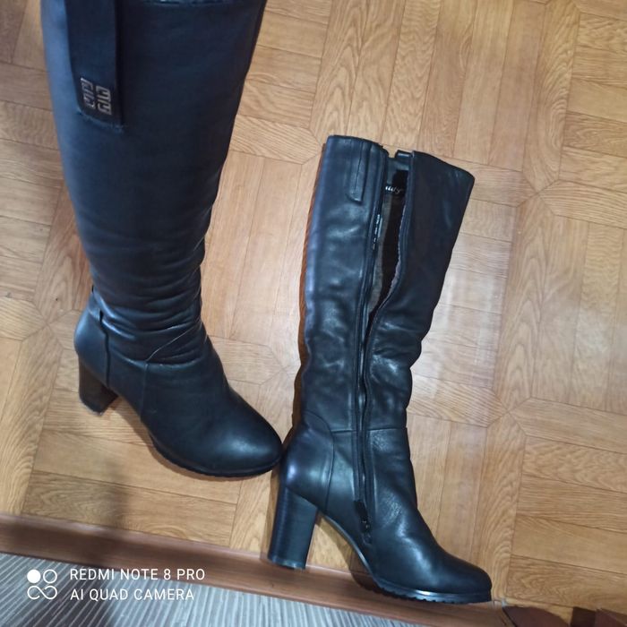 Сапоги женские натур кожа