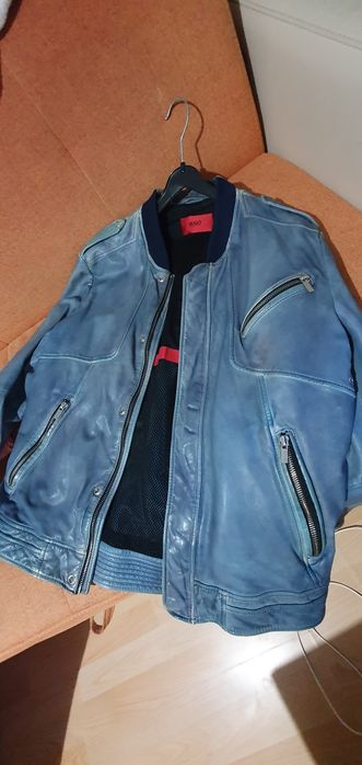 Geaca piele HUGO BOSS