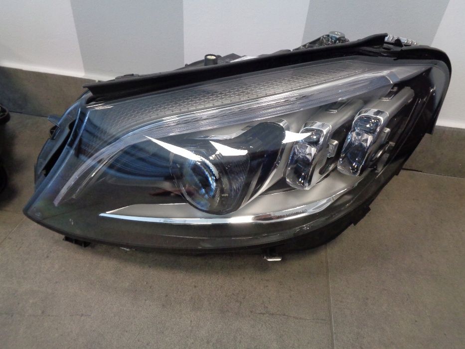 Mercedes C Class W205 facelift far multibeam led stanga dreapta faruri