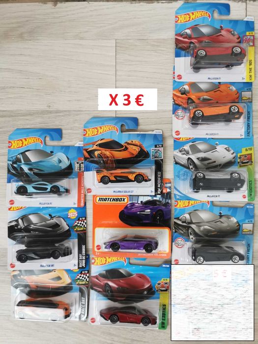 Hot Wheels BMW, Mercedes