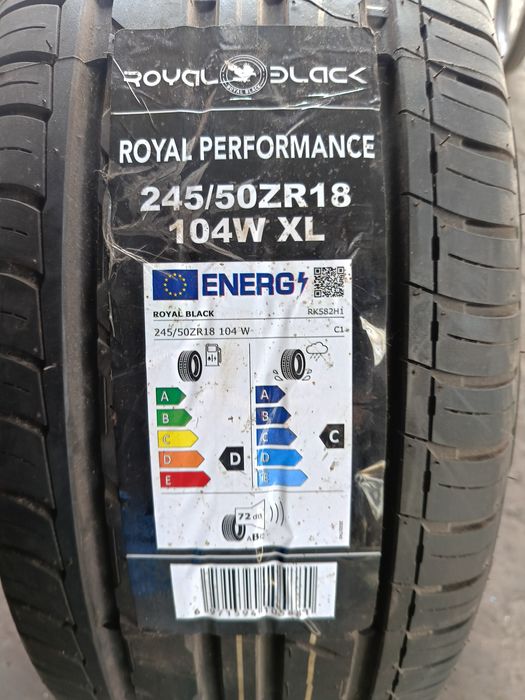 НОВИ ЛЕТНИ -18цола -245/50-1бр.-110лв."ROYAL BLACK"-с монтаж и баланс