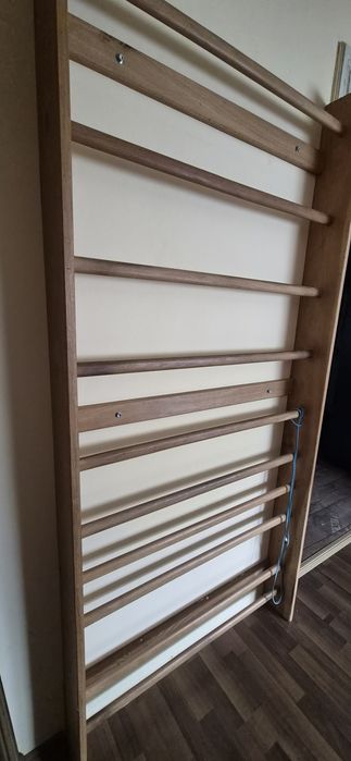 Spalier Gimnastica din Lemn Masiv (Esenta Tare) – 210x100 cm (5 bucati)