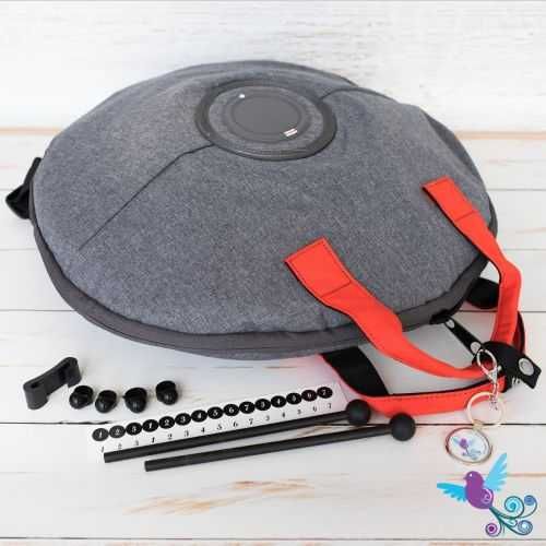 Hluru handpan tongue drum instrument 9 note