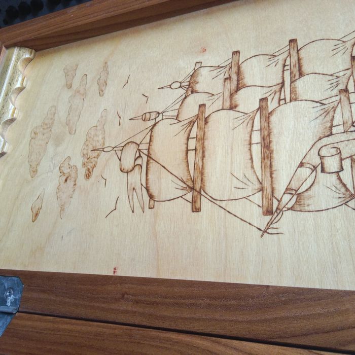 Нарды ручной работы