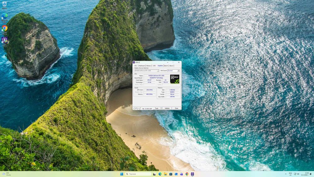 Компютър за офиса и лек гейминг Lenovo / i5 / GTX 1050 / 16GB RAM / SSD