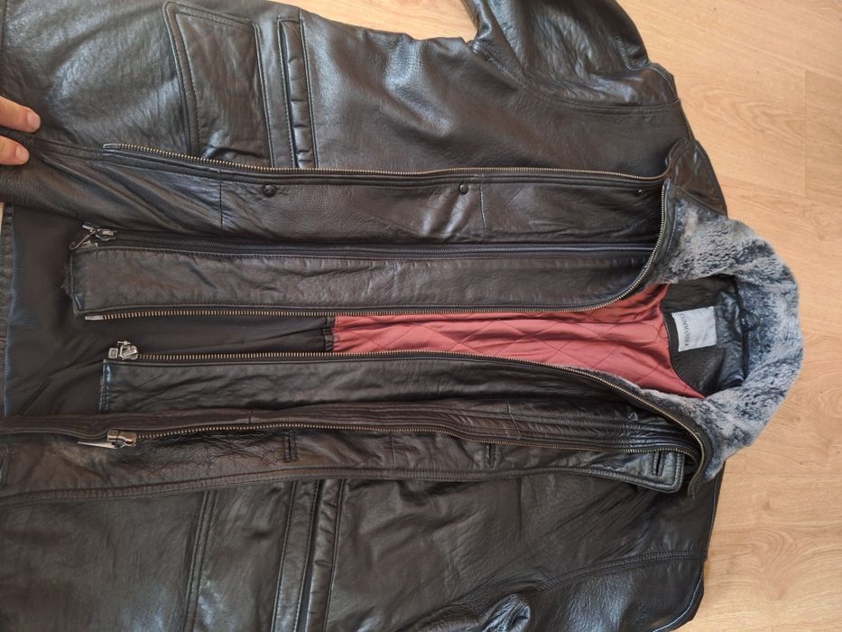 Мъжко яке СОМANDER естествена кожа XL54