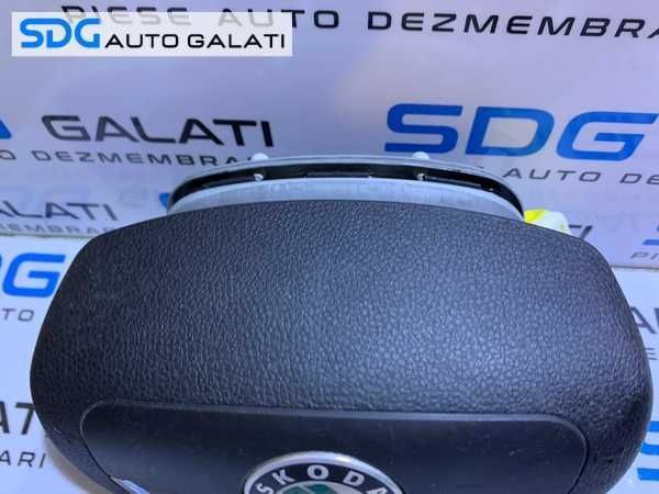 Airbag Volan Modelul cu Comenzi Skoda Octavia 2 2008 - 2013 Cod 1Z0880201AK