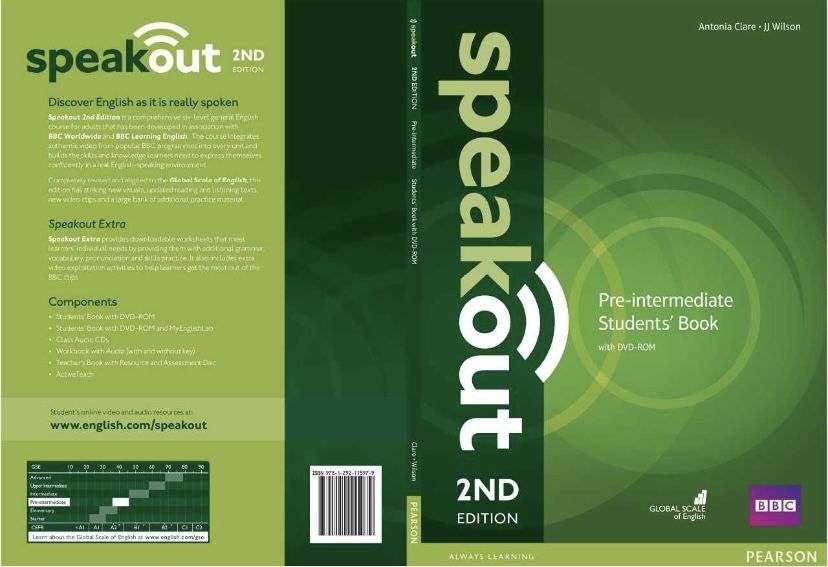 speakout pre intermediate students and workbook