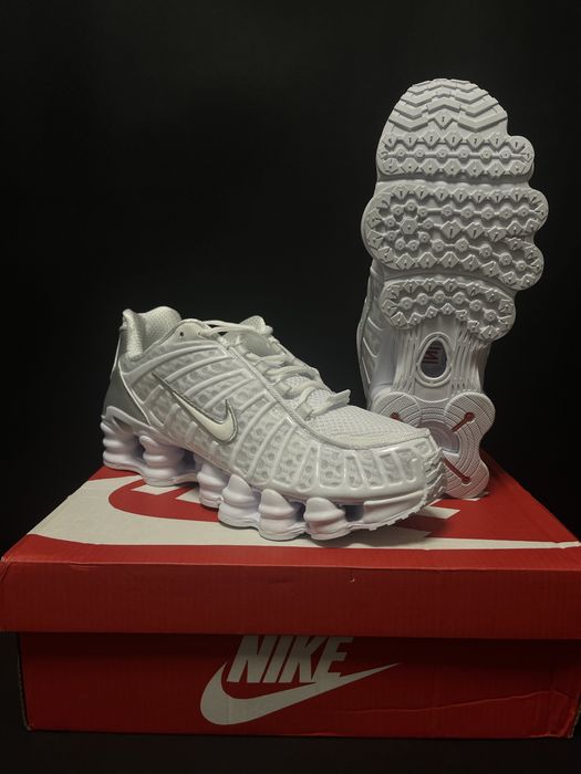 Nike Shox TL Tripple White