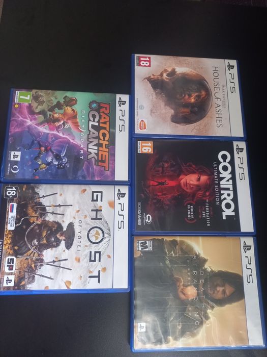 Продам игры на ps5