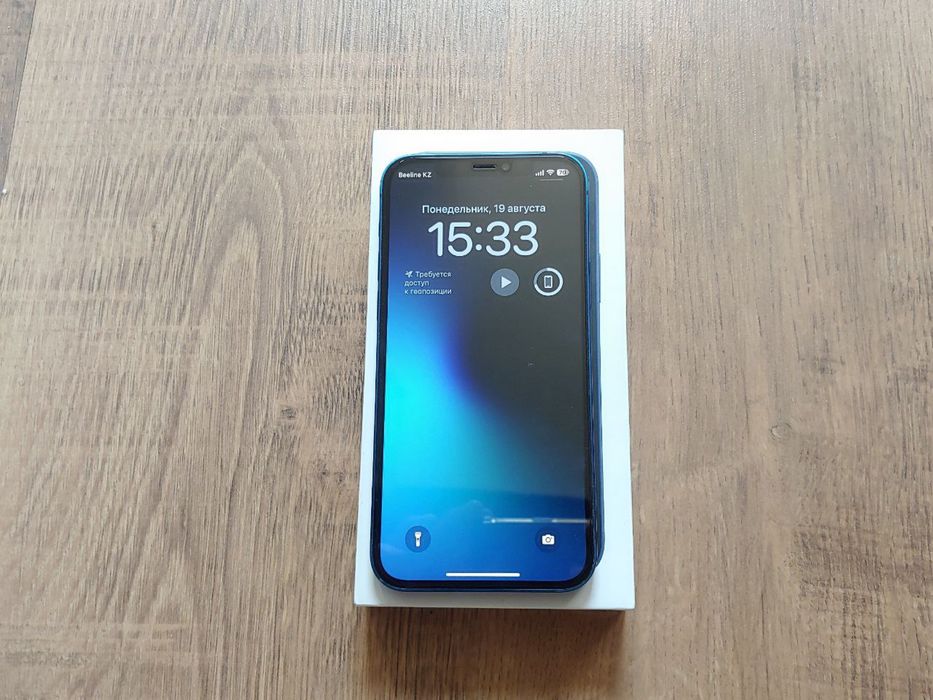 Iphone 12 синий 128gb