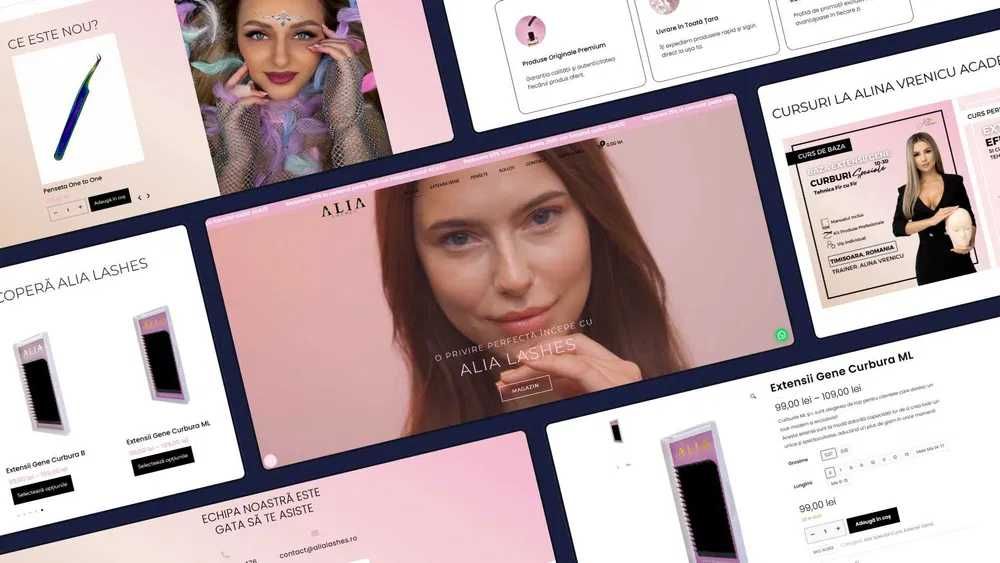 Creare Website Wordpress / Magazin Online WooCommerce Shopify / Design Grafic / Invitatii Digitale