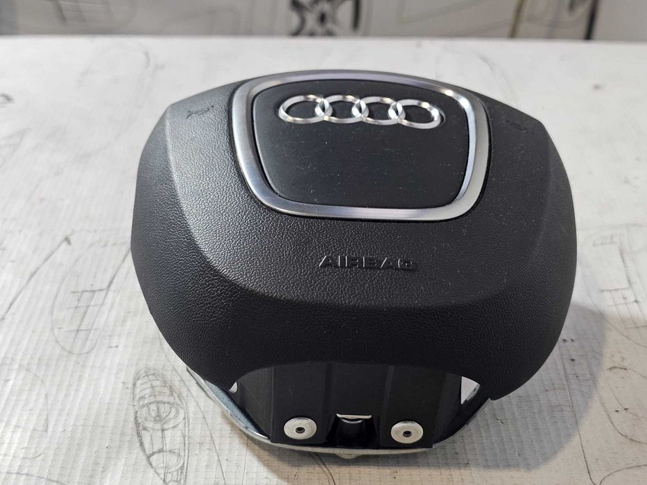 Airbag volan șofer Audi A5 8T / A4 B8 / Q5 8R 2008-2016 2011 2.0 TFSI 132kW Cod OEM: 8R0880201AC (5E3)