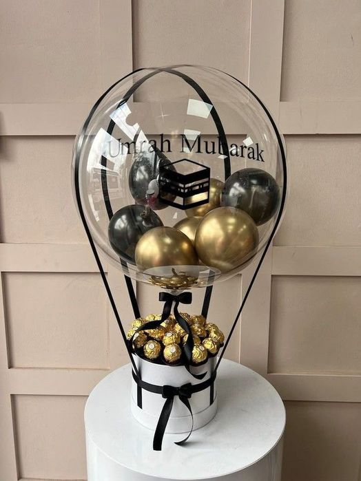 Букеты подарки бабл шары