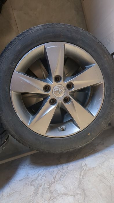 Диска и пакришка хундай элентра 4 шт