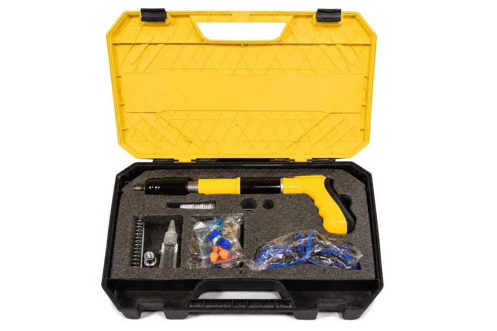 Pistol pentru nituri filetate manual M3-M8 cu accesorii